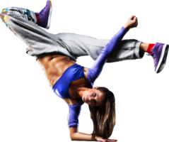 sport & Break dance free transparent png image.