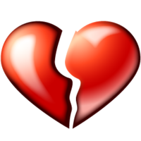 symbols & Broken heart free transparent png image.