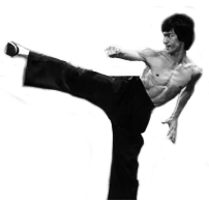 celebrities & Bruce Lee free transparent png image.