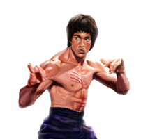 celebrities & Bruce Lee free transparent png image.