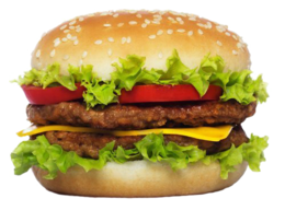 food & Burger and sandwich free transparent png image.