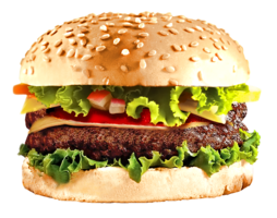 food & Burger and sandwich free transparent png image.