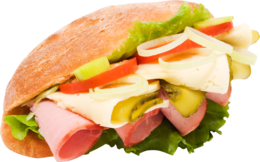 food & Burger and sandwich free transparent png image.