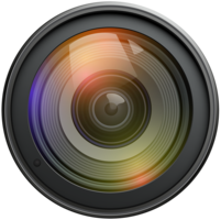 electronics & Camera lens free transparent png image.