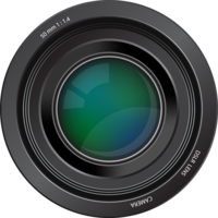 electronics & Camera lens free transparent png image.