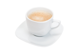 food & Cappuccino free transparent png image.