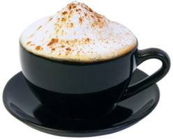 food & Cappuccino free transparent png image.