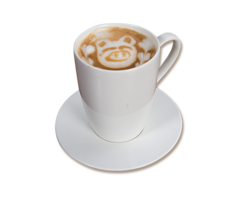 food & cappuccino free transparent png image.