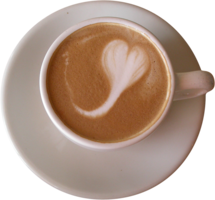 food & Cappuccino free transparent png image.