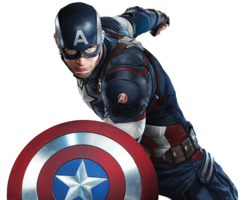 heroes & Captain America free transparent png image.