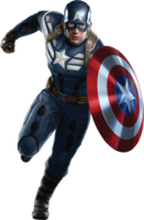 heroes & Captain America free transparent png image.