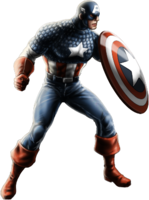 heroes & Captain America free transparent png image.