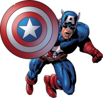 heroes & Captain America free transparent png image.