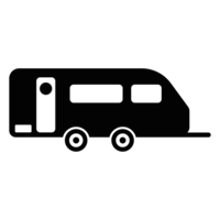 cars & Caravan free transparent png image.