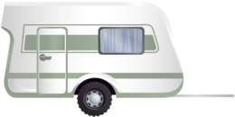 cars & Caravan free transparent png image.