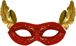 holidays & carnival mask free transparent png image.