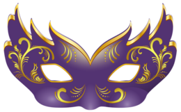 holidays & Carnival mask free transparent png image.