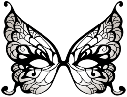 holidays & Carnival mask free transparent png image.