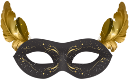 holidays & Carnival mask free transparent png image.