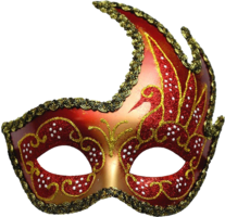 holidays & Carnival mask free transparent png image.