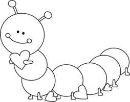 insects & caterpillar free transparent png image.