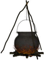 fantasy & Cauldron free transparent png image.