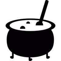 fantasy & Cauldron free transparent png image.