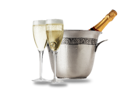 food & Champagne free transparent png image.