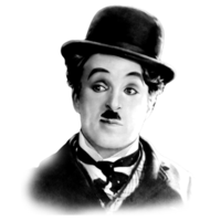 celebrities & Charlie Chaplin free transparent png image.