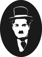 celebrities & Charlie Chaplin free transparent png image.