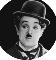 celebrities & Charlie Chaplin free transparent png image.