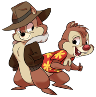 heroes & Chip and Dale free transparent png image.