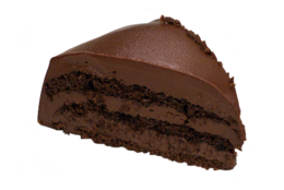 food & Chocolate cake free transparent png image.