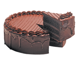 food & Chocolate cake free transparent png image.