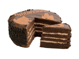 food & Chocolate cake free transparent png image.