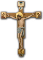 fantasy & Christian cross free transparent png image.