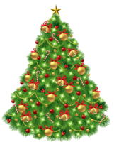 holidays & Christmas tree free transparent png image.