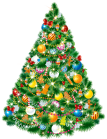 holidays & Christmas tree free transparent png image.