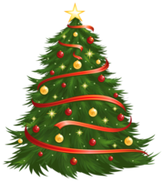 holidays & Christmas tree free transparent png image.