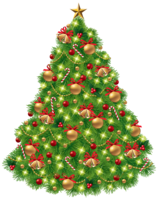 holidays & Christmas tree free transparent png image.