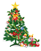 holidays & Christmas tree free transparent png image.