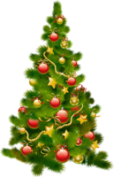 holidays & Christmas tree free transparent png image.