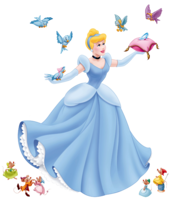 heroes & Cinderella free transparent png image.