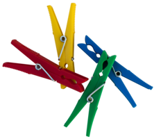 clothing & Clothespin free transparent png image.