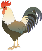 animals & Cock free transparent png image.