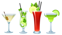 food & cocktail free transparent png image.