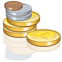 objects & coins free transparent png image.