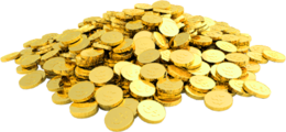 objects & Coins free transparent png image.