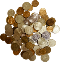 objects & Coins free transparent png image.