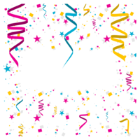 holidays & confetti free transparent png image.